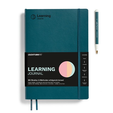 Learning Journal Composition (B5), Pacific Green, Anglais