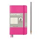 Carnet Pocket (A6), couverture souple, 123 pages numérotées, ligné, new pink